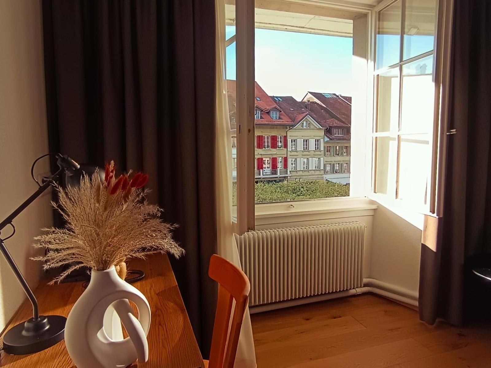 Hotel Restaurant Krone Aarberg Kültér fotó